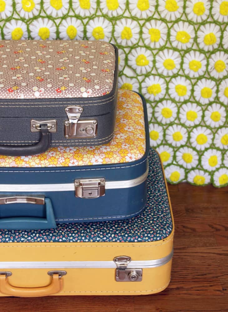 Upcycling old suitcases on sale